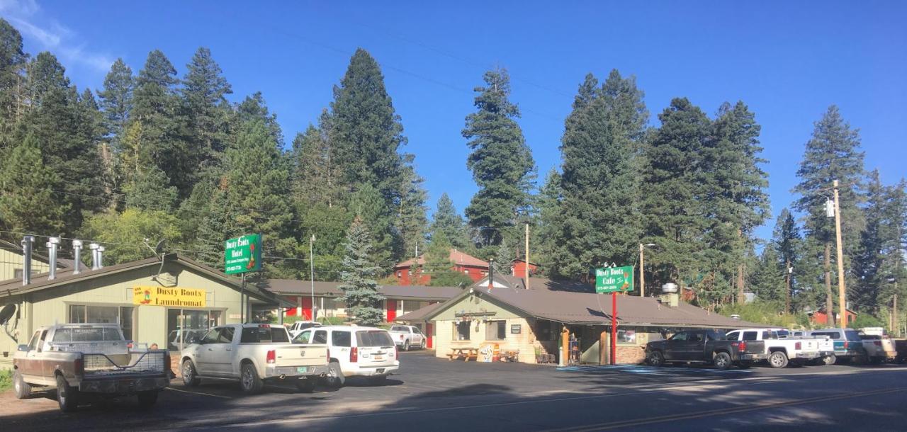 Dusty Boots Motel & Cafe Cloudcroft Exterior foto